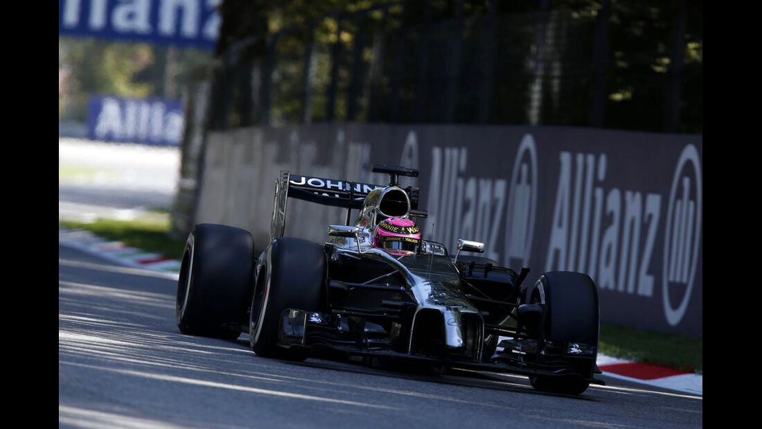 Jenson Button - McLaren   - Formel 1 - GP Italien - 6. September 2014