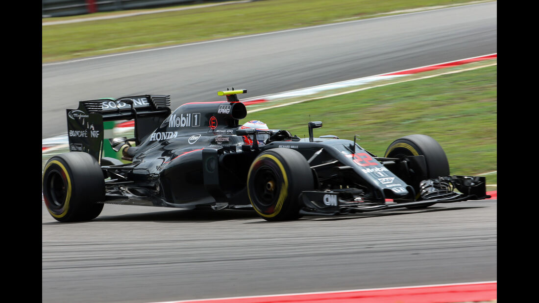 Jenson Button - McLaren - Formel 1 - GP Malaysia - Qualifying - 1. Oktober 2016