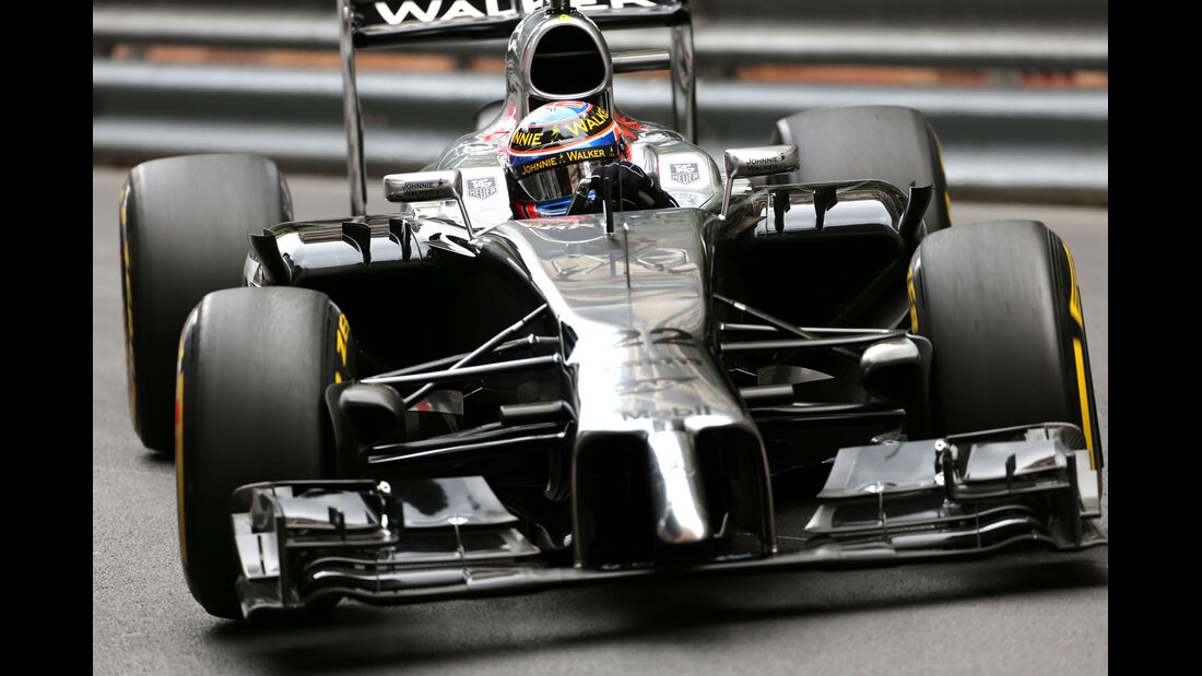Jenson Button - McLaren - Formel 1 - GP Monaco - 22. Mai 2014