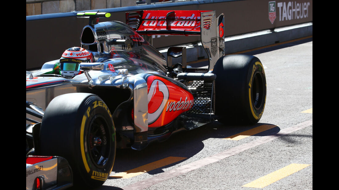 Jenson Button - McLaren - Formel 1 - GP Monaco - 23. Mai 2013