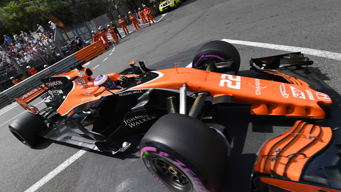 Jenson Button - McLaren - Formel 1 - GP Monaco - 25. Mai 2017