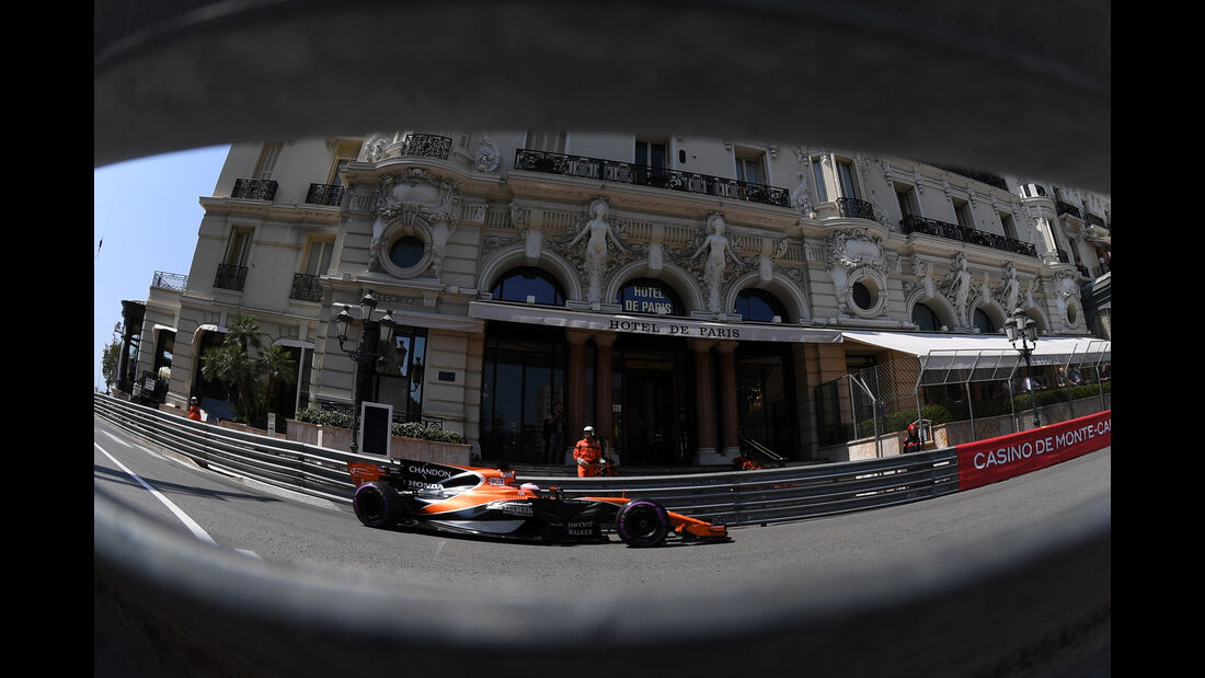 Jenson Button - McLaren - Formel 1 - GP Monaco - 27. Mai 2017