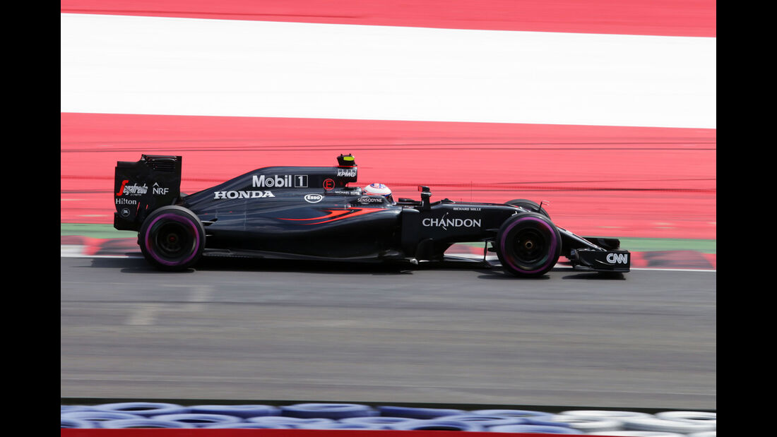 Jenson Button  - McLaren - Formel 1 - GP Österreich - 2. Juli 2016