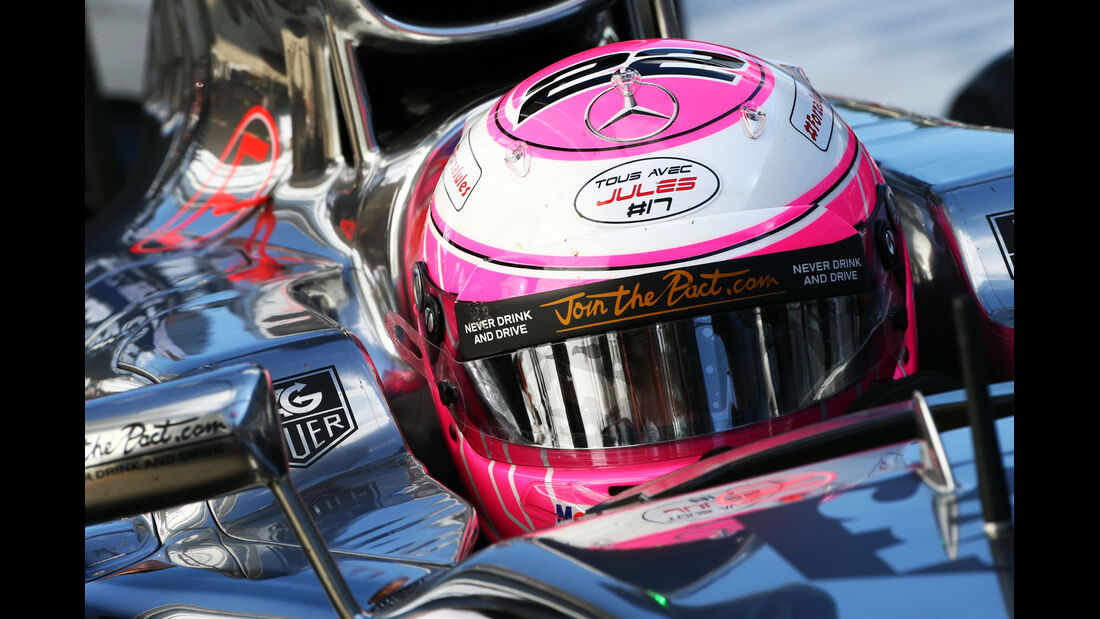 Jenson Button - McLaren - Formel 1 - GP Russland - Sochi - 10. Oktober 2014
