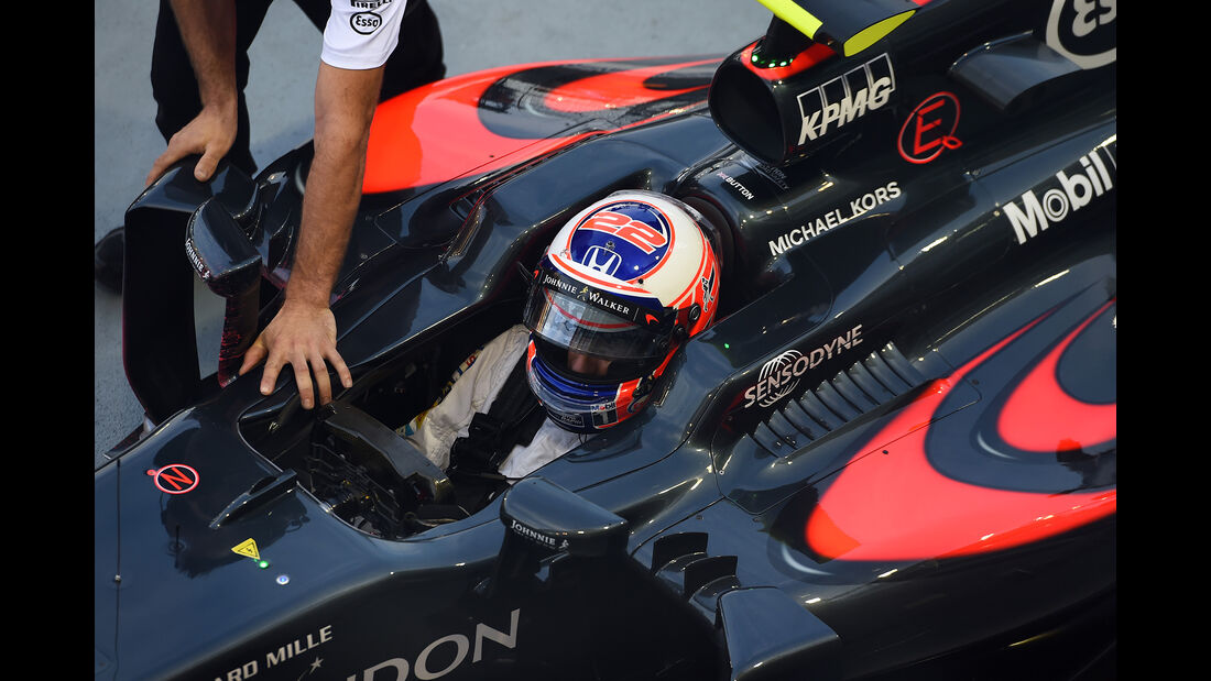 Jenson Button - McLaren - Formel 1 - GP Singapur - 16. September 2016