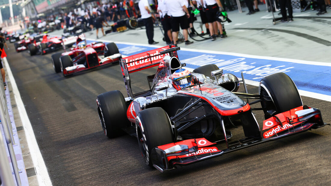 Jenson Button - McLaren - Formel 1 - GP Singapur - 21. September 2013