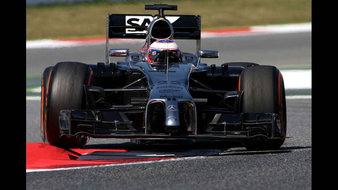 Jenson Button - McLaren - Formel 1 - GP Spanien - Barcelona - 9. Mai 2014