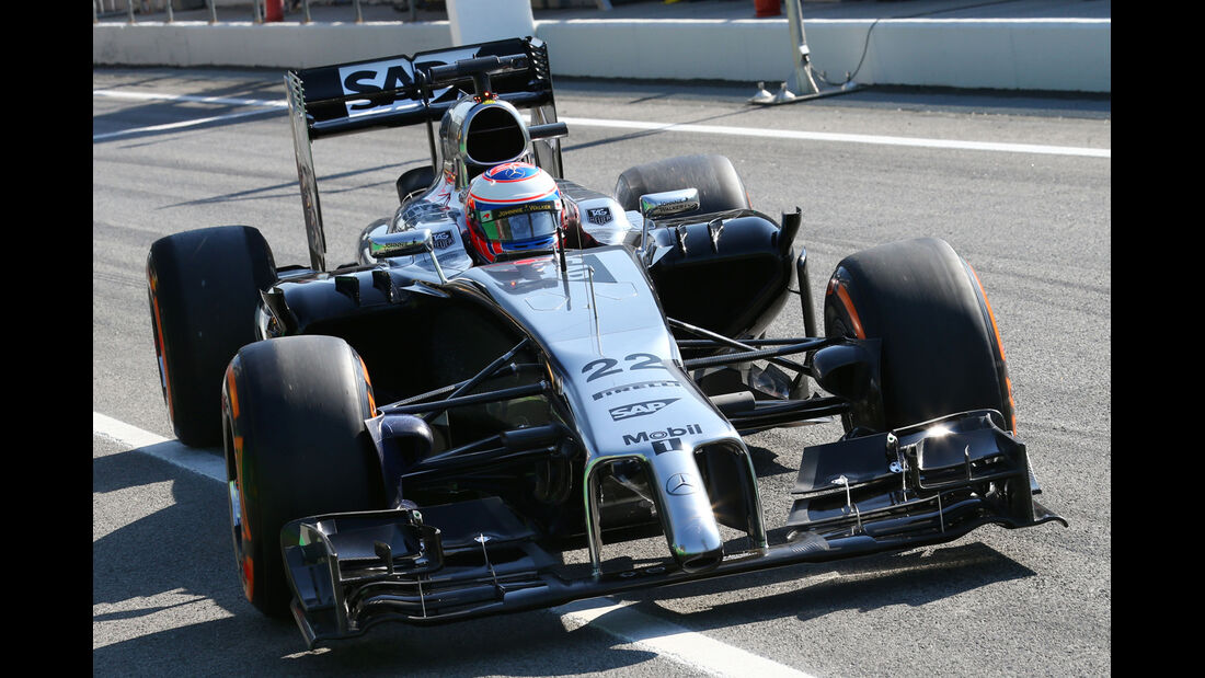 Jenson Button - McLaren - Formel 1 - GP Spanien - Barcelona - 9. Mai 2014