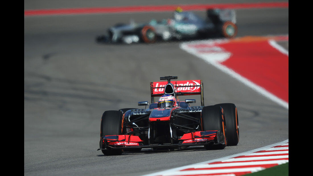 Jenson Button - McLaren - Formel 1 - GP USA - 15. November 2013