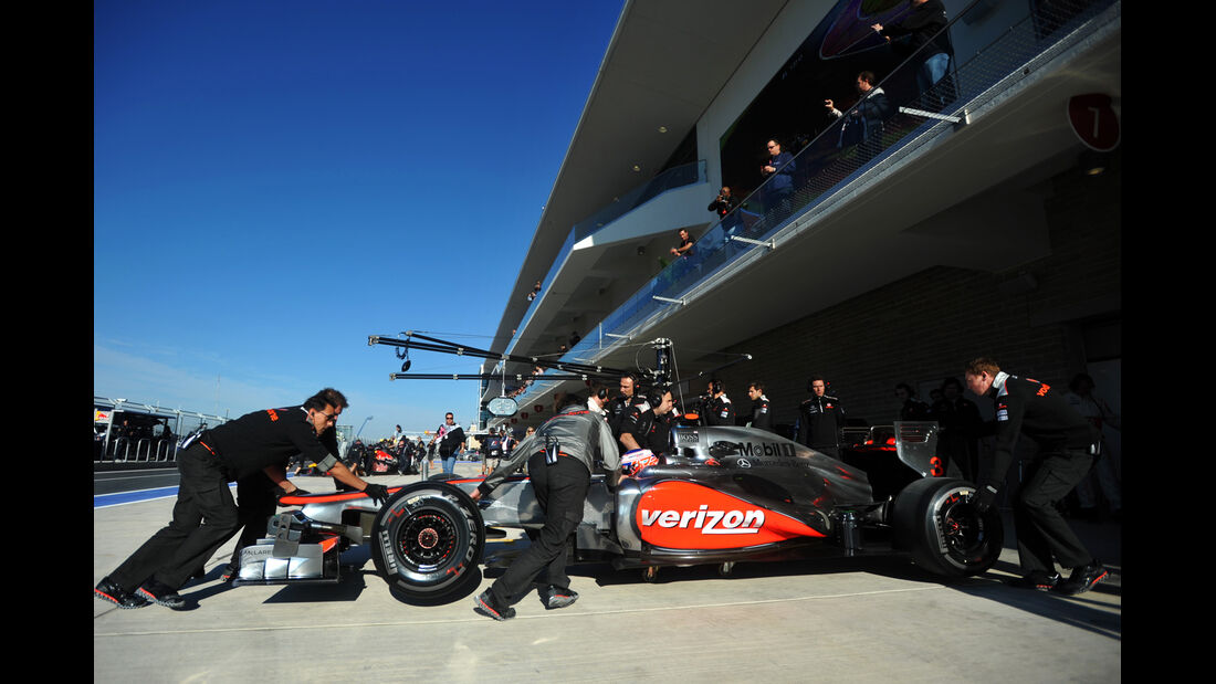 Jenson Button - McLaren - Formel 1 - GP USA - Austin - 16. November 2012