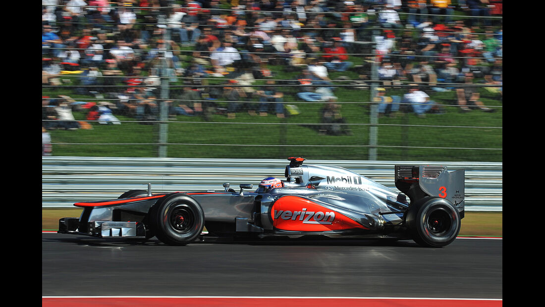 Jenson Button - McLaren - Formel 1 - GP USA - Austin - 17. November 2012