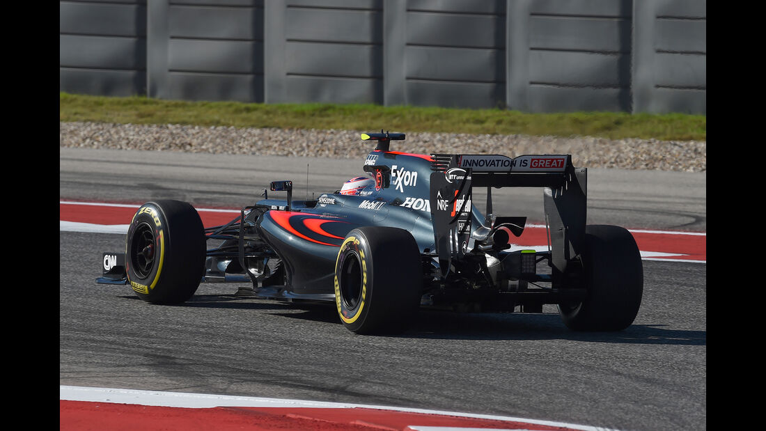 Jenson Button - McLaren - Formel 1 - GP USA - Austin - 21. Oktober 2016