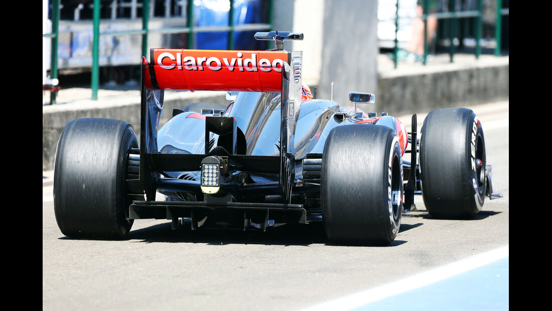 Jenson Button - McLaren - Formel 1 - GP Ungarn - 26. Juli 2013