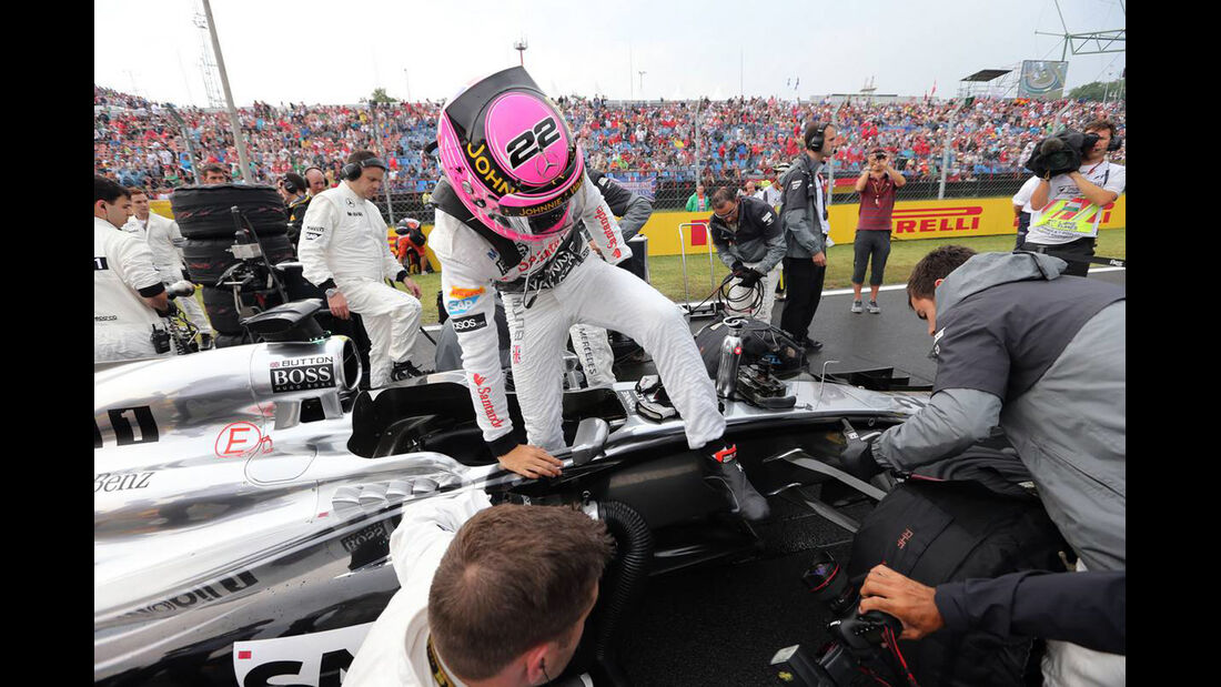 Jenson Button - McLaren - Formel 1 - GP Ungarn - 27. Juli 2014
