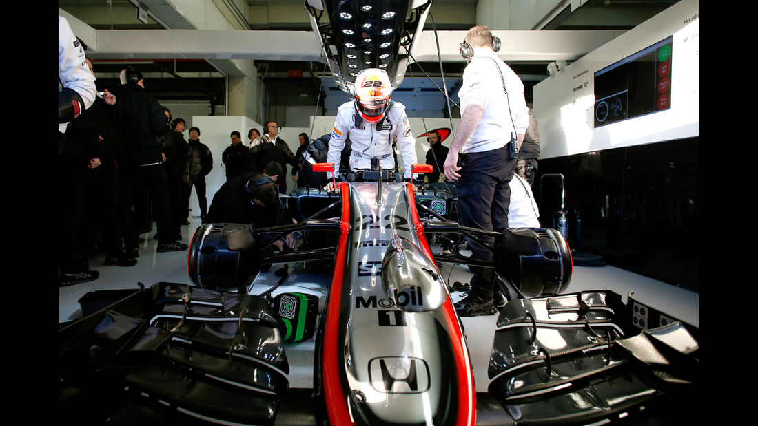 Jenson Button - McLaren - Formel 1 - Jerez - 2015