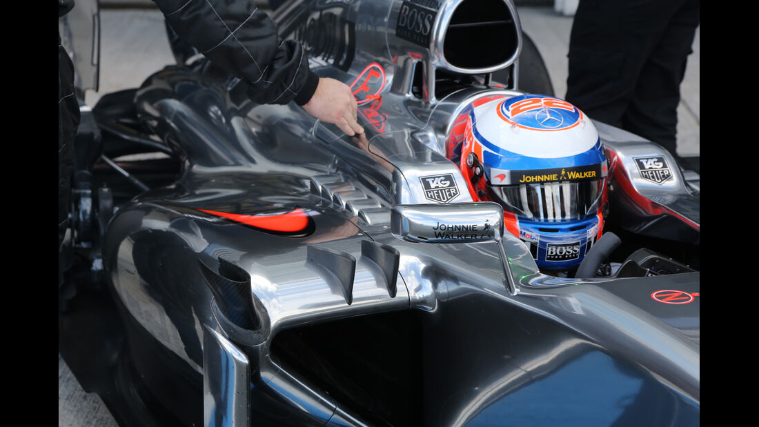 Jenson Button - McLaren - Formel 1 - Jerez - Test - 29. Januar 2014