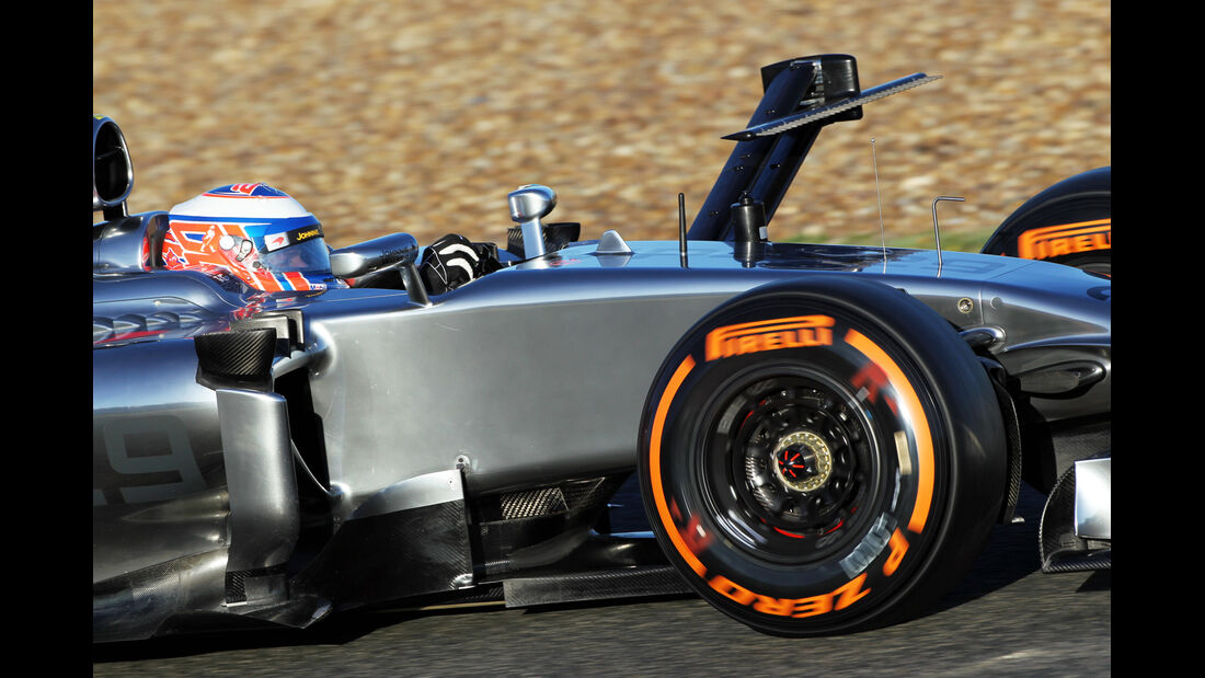 Jenson Button - McLaren - Formel 1 - Jerez - Test - 30. Januar 