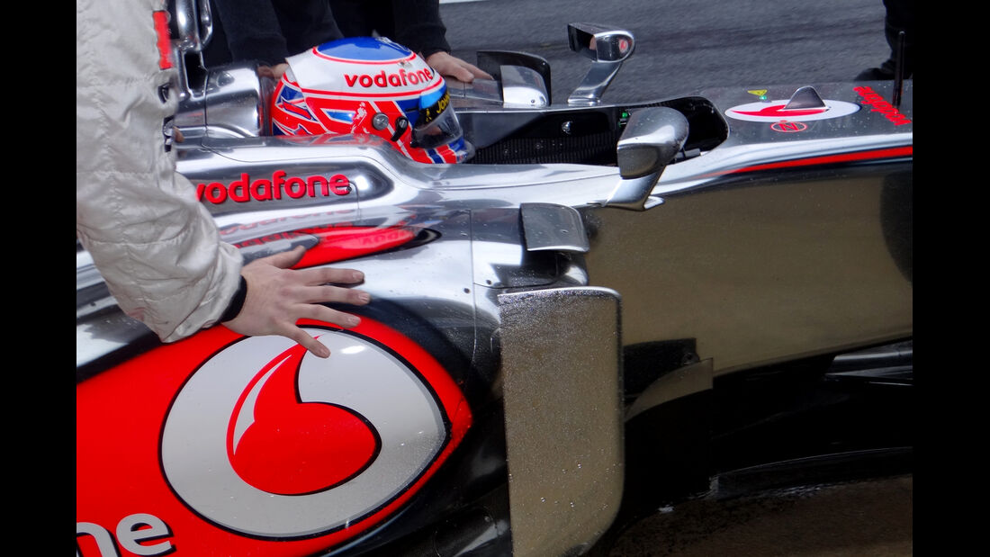 Jenson Button - McLaren - Formel 1 - Test - Barcelona - 1. März 2013