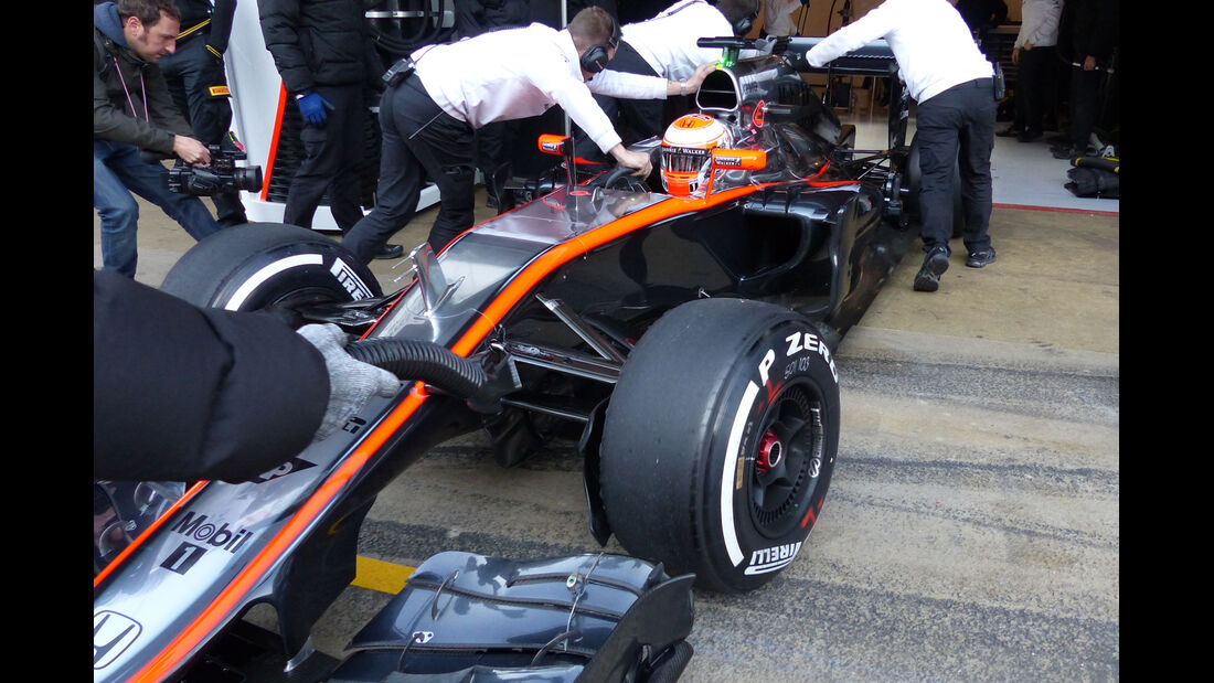 Jenson Button - McLaren - Formel 1-Test - Barcelona - 19. Februar 2015