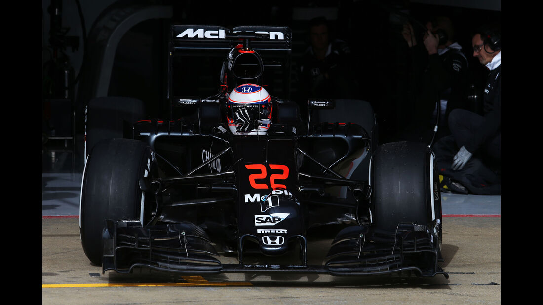 Jenson Button - McLaren - Formel 1-Test - Barcelona - 22. Februar 2016 