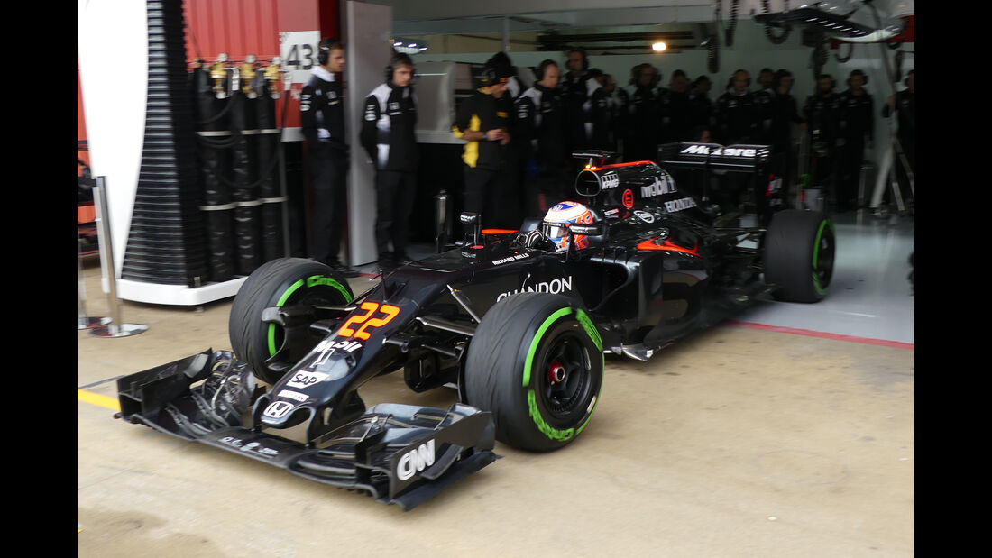 Jenson Button - McLaren - Formel 1-Test - Barcelona - 22. Februar 2016