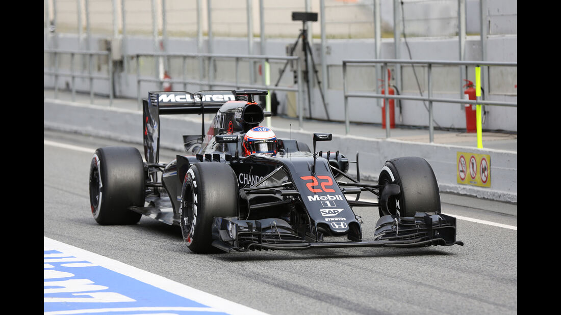 Jenson Button - McLaren - Formel 1-Test - Barcelona - 24. Februar 2016