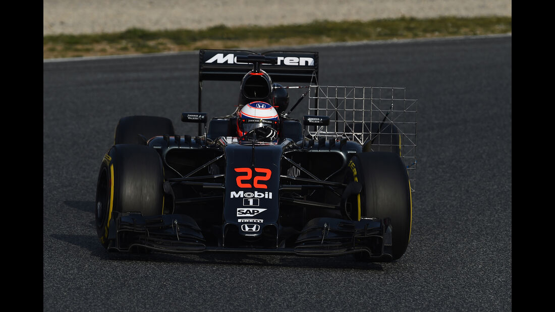 Jenson Button - McLaren - Formel 1-Test - Barcelona - 24. Februar 2016