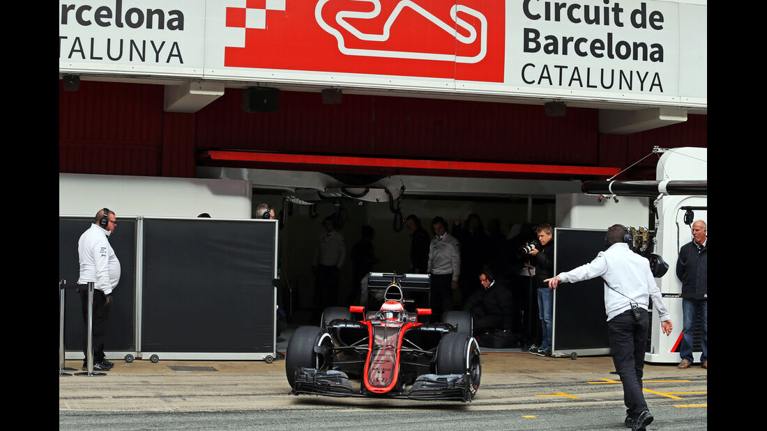 Jenson Button - McLaren  Formel 1-Test - Barcelona - 26. Februar 2015
