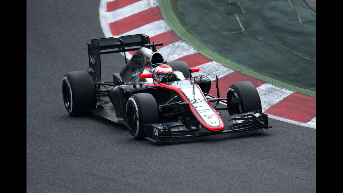 Jenson Button - McLaren  Formel 1-Test - Barcelona - 26. Februar 2015