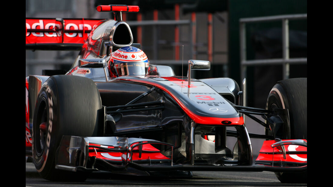 Jenson Button - McLaren - Formel 1-Test Barcelona - 3. März 2012