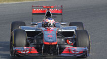 Jenson Button - McLaren - Formel 1-Test Barcelona - 3. März 2012
