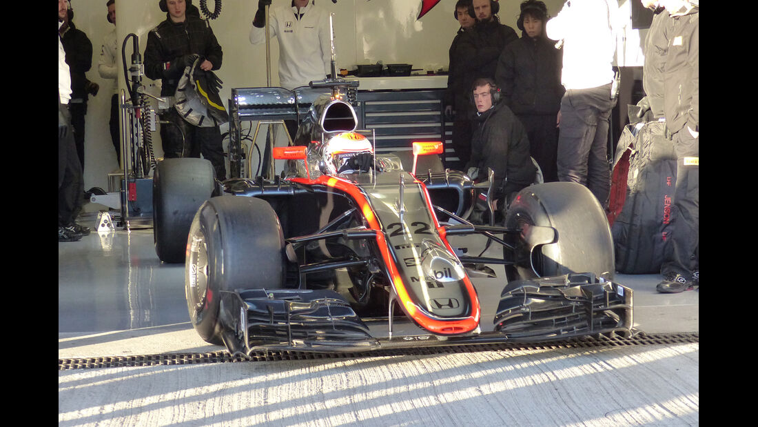 Jenson Button - McLaren - Formel 1-Test - Jerez - 2. Februar 2015