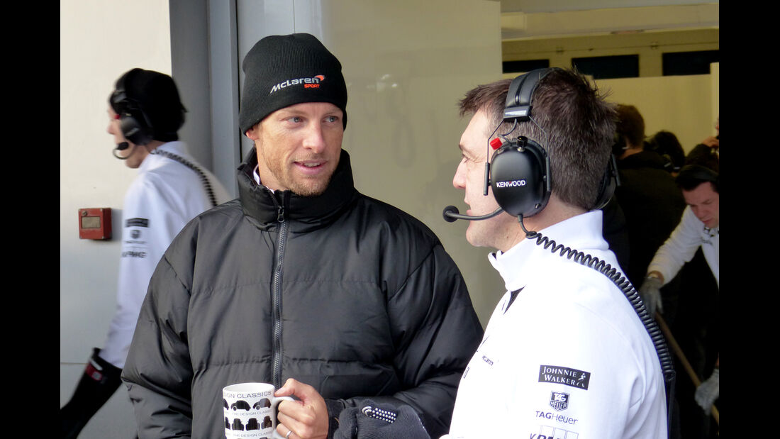 Jenson Button - McLaren - Formel 1-Test - Jerez - 3. Februar 2015