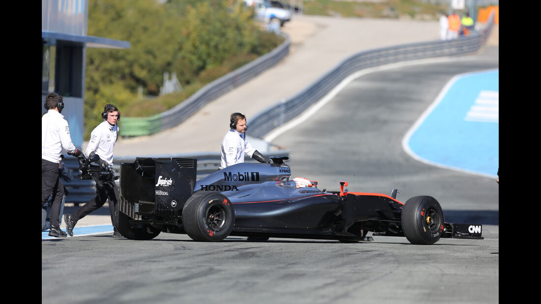 Jenson Button - McLaren - Formel 1-Test - Jerez - 4. Februar 2015