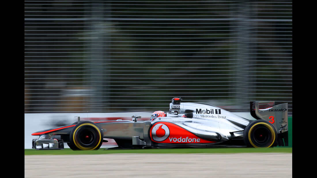Jenson Button - McLaren - GP Australien - Melbourne - 16. März 2012