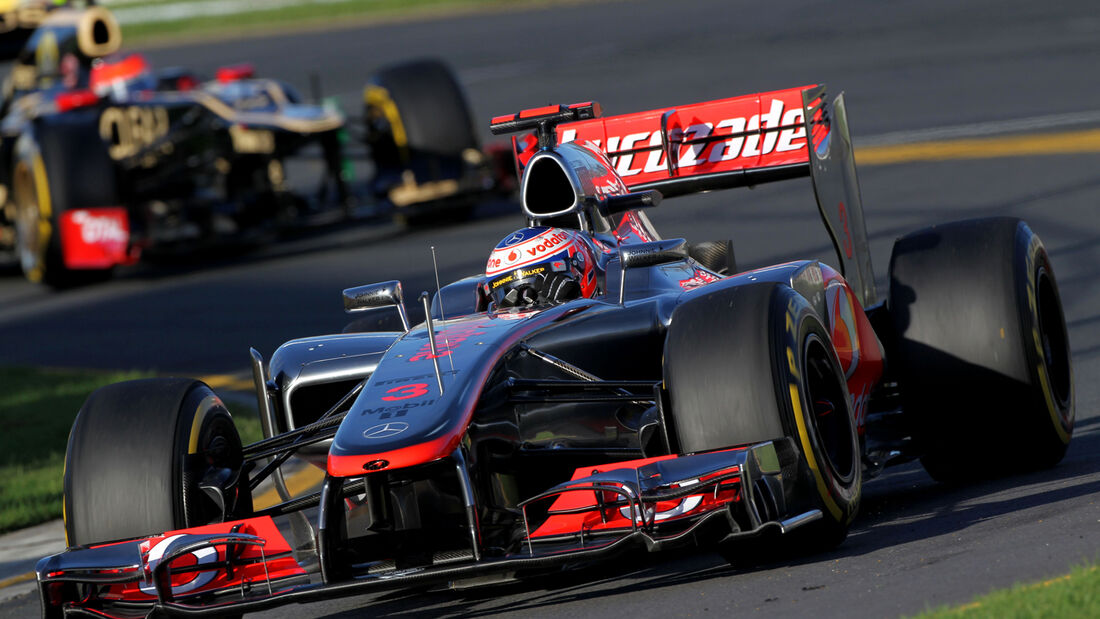 Jenson Button - McLaren - GP Australien - Melbourne - 17. März 2012