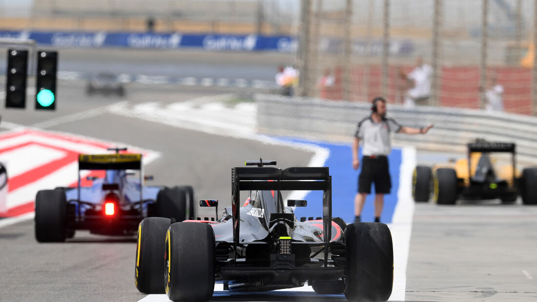 Jenson Button - McLaren - GP Bahrain - Formel 1 - 1. April 2016