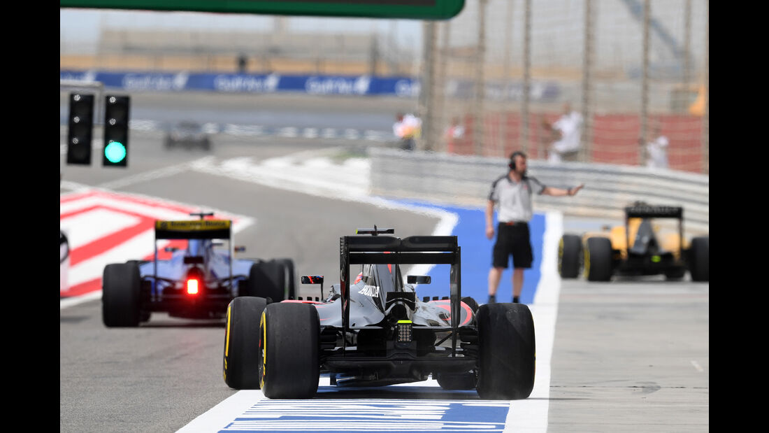 Jenson Button - McLaren - GP Bahrain - Formel 1 - 1. April 2016