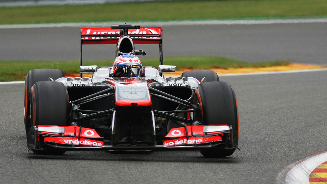 Jenson Button McLaren GP Belgien F1 2013
