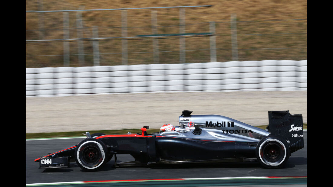Jenson Button - McLaren-Honda - Formel 1-Test - Barcelona - 1. März 2015