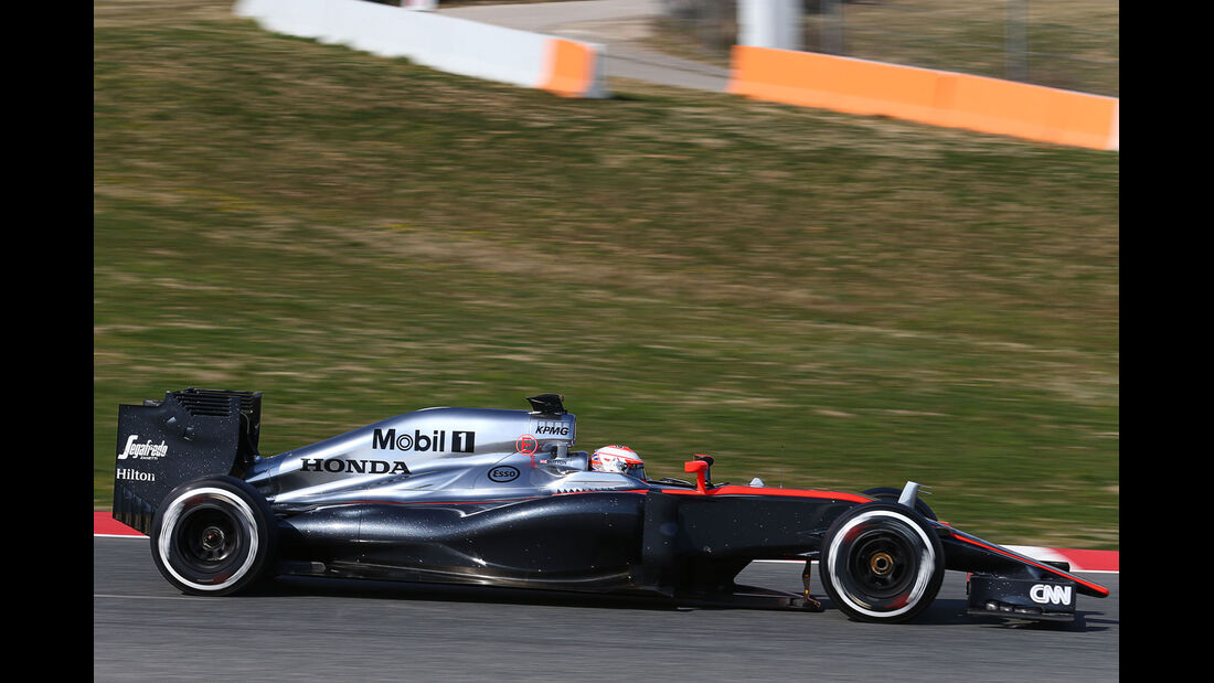 Jenson Button - McLaren-Honda - Formel 1-Test - Barcelona - 1. März 2015
