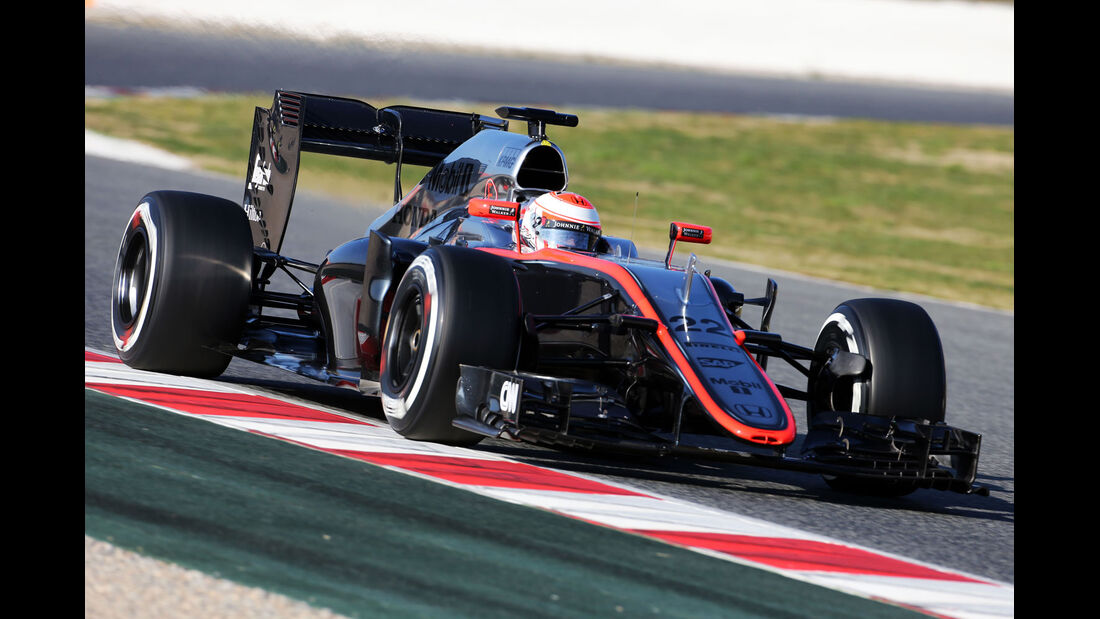 Jenson Button - McLaren-Honda - Formel 1-Test - Barcelona - 19. Februar 2015