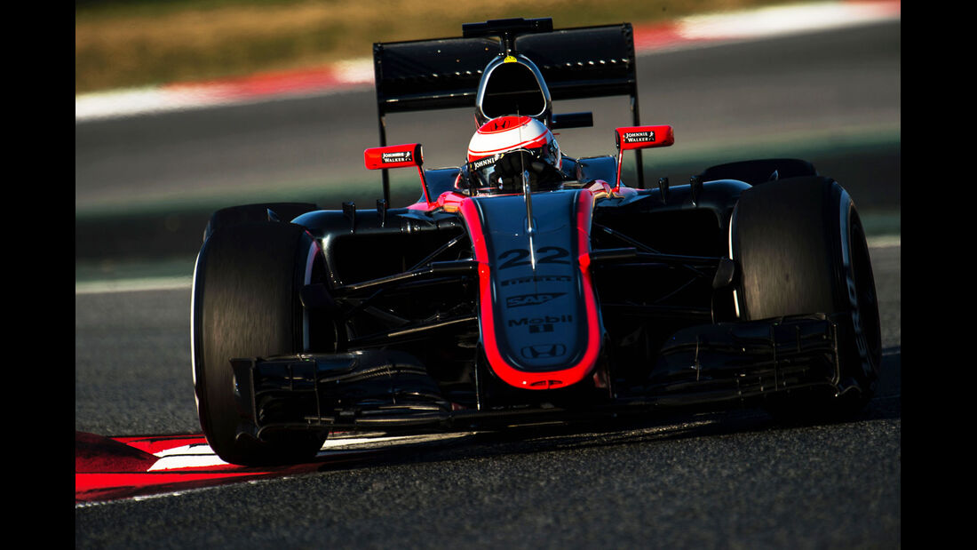 Jenson Button - McLaren-Honda - Formel 1-Test - Barcelona - 19. Februar 2015