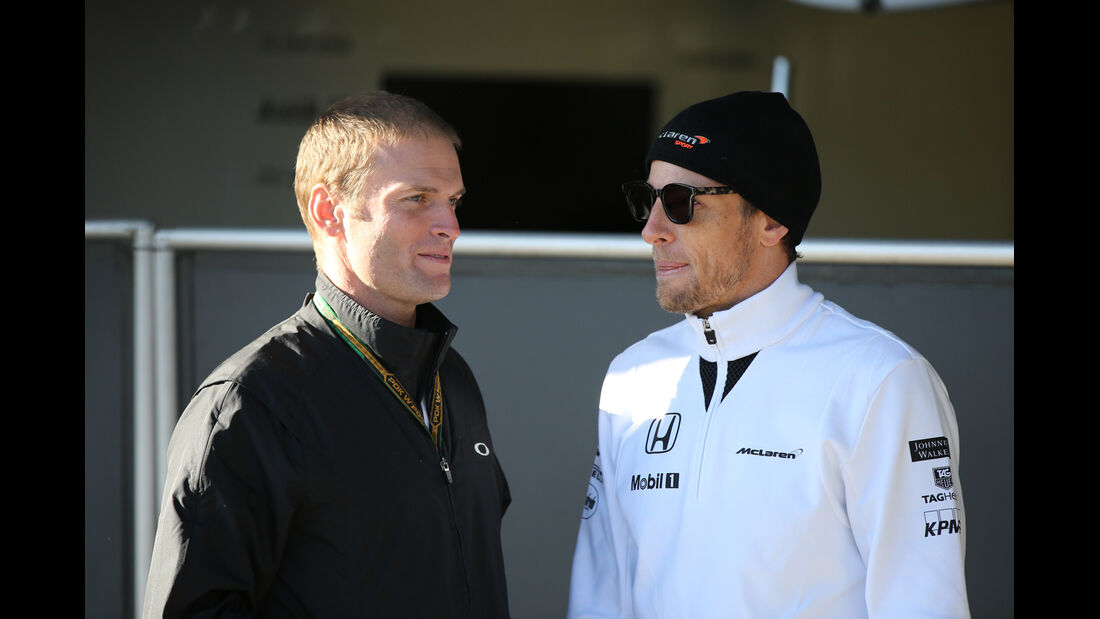 Jenson Button - McLaren-Honda - Formel 1-Test Jerez - 1. Febraur 2015 