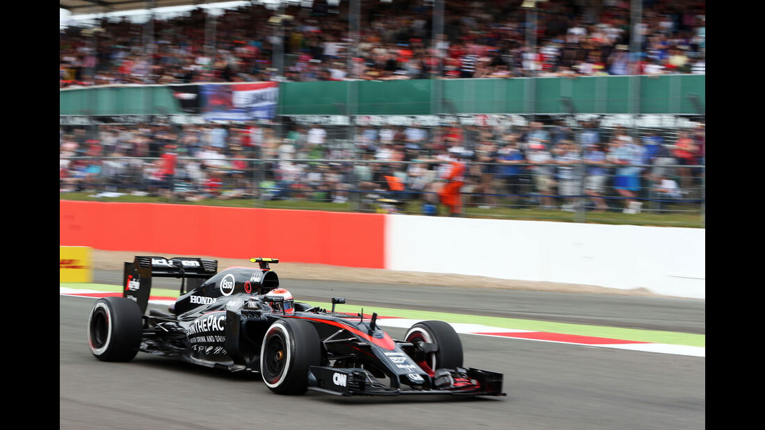 Jenson Button - McLaren-Honda - GP England - Silverstone - Qualifying - Samstag - 4.7.2015