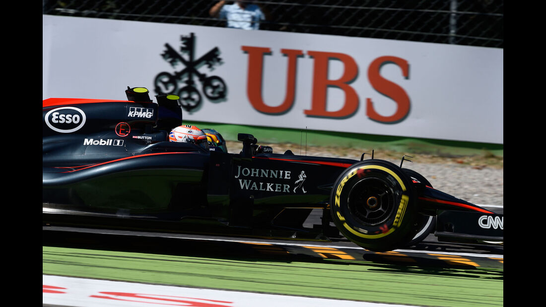 Jenson Button - McLaren-Honda - GP Italien 2015 - Monza 