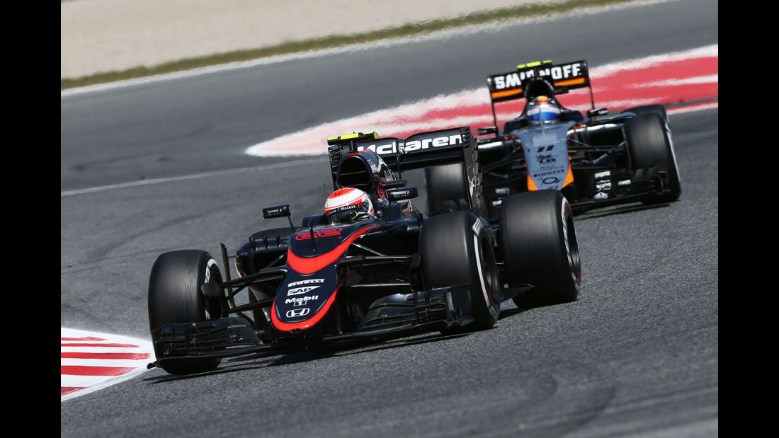Jenson Button - McLaren-Honda - GP Spanien 2015 - Rennen - Sonntag - 10.5.2015