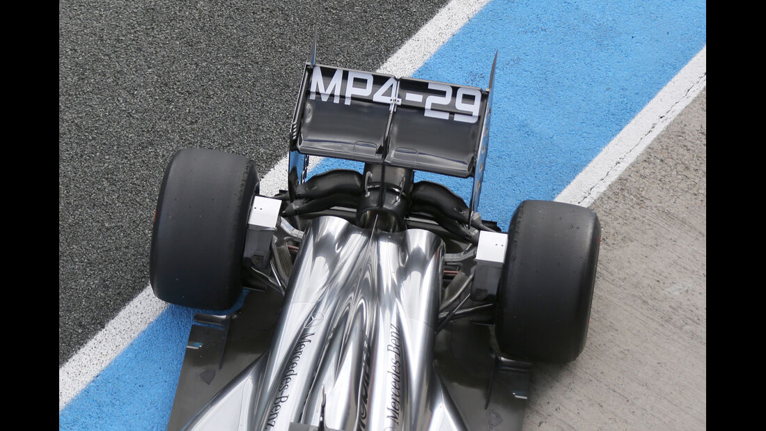 Jenson Button - McLaren - Jerez - Formel 1 - Test - 29. Januar 2014
