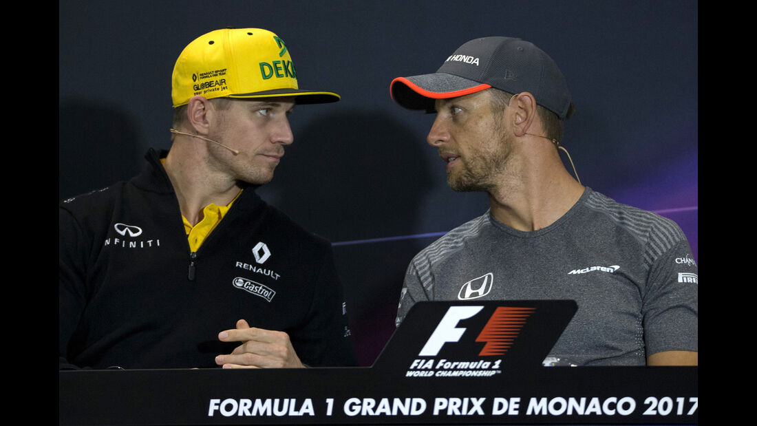 Jenson Button & Nico Hülkenberg - GP Monaco - Formel 1 - 24. Mai 2017
