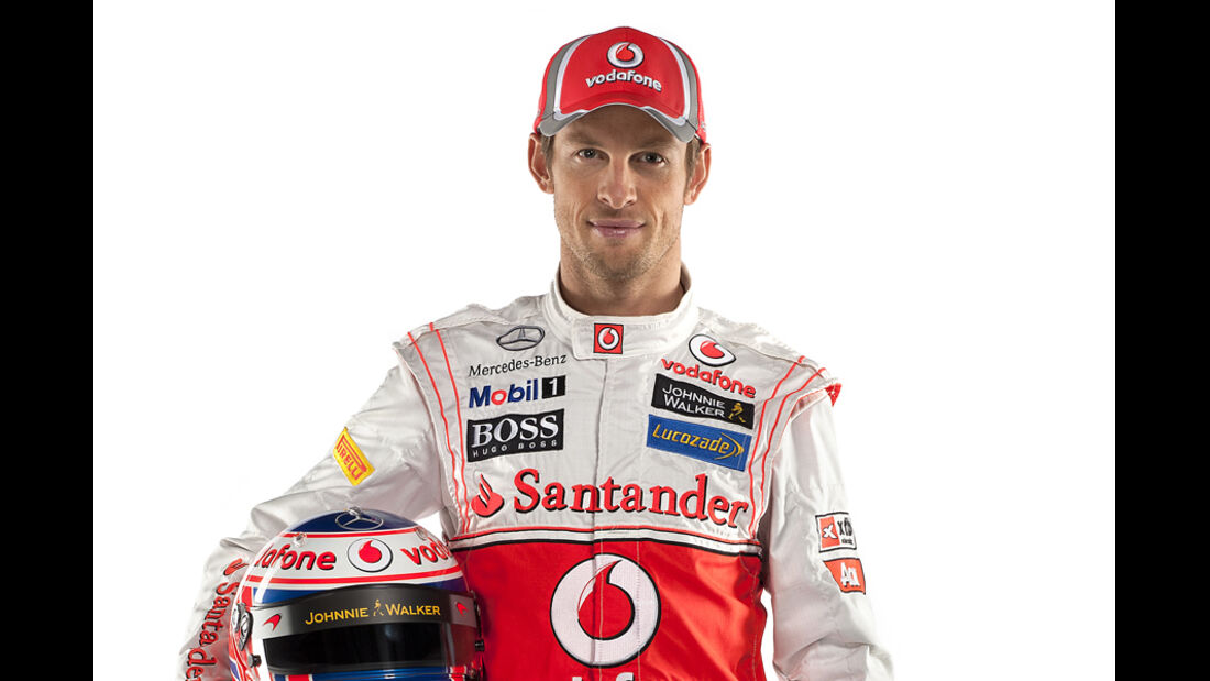 Jenson Button Porträt 2012